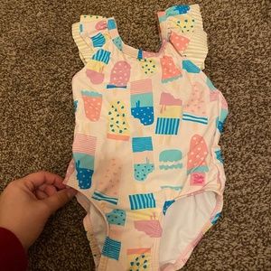 Toddler Girl Rufflebutts Swimsuit